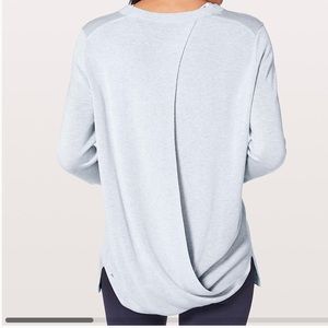 Lululemon Bring it Backbend Sweater. Size 6.